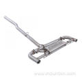 Catback Exhaust Mufler for Mercedes Benz GLC43 exhaust